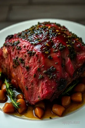 Easy and Succulent Prime Rib Roast for the Perfect Sunday Dinner presentation