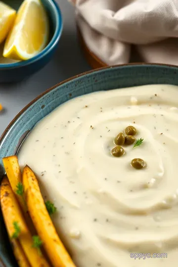 Easy Homemade Tartar Sauce: A Tangy Dip for All Your Seafood Cravings presentation