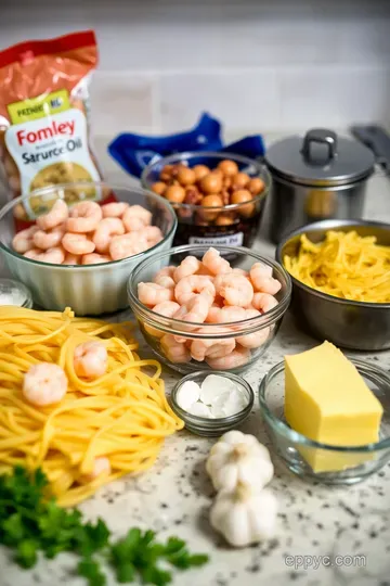 Easy Shrimp Alfredo: A Creamy Italian Delight ingredients