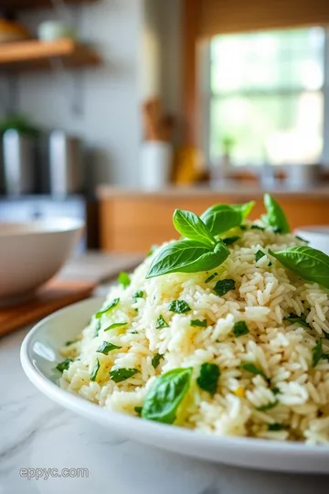 Fragrant Basil Rice Delight steps