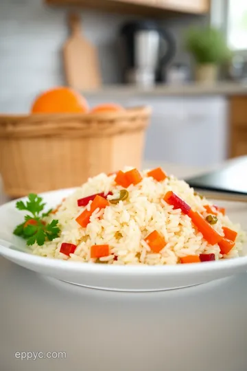 Fragrant Jasmine Rice Pilaf with Fresh Herbs and Vegetables steps