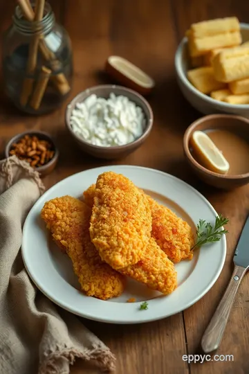 Delightfully Crispy Fried Fish with Cornmeal Batter ingredients