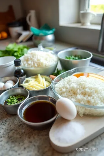 Garlic Fried Rice: A Comfort Food Classic ingredients