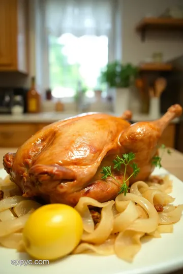 German-Style Roast Duck with Apple-Sauerkraut Stuffing steps