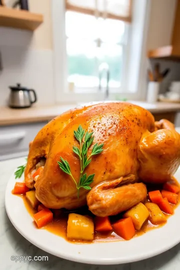 German-style Roast Turkey with Herb Stuffing steps