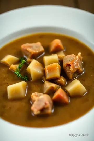 Giblet Turkey Gravy: The Essential Thanksgiving Sauce presentation