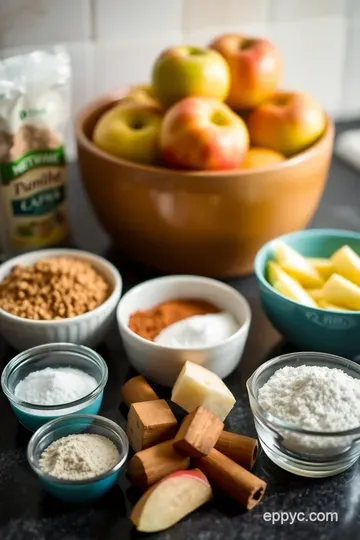 Gluten-Free Apple Crisp Delight ingredients