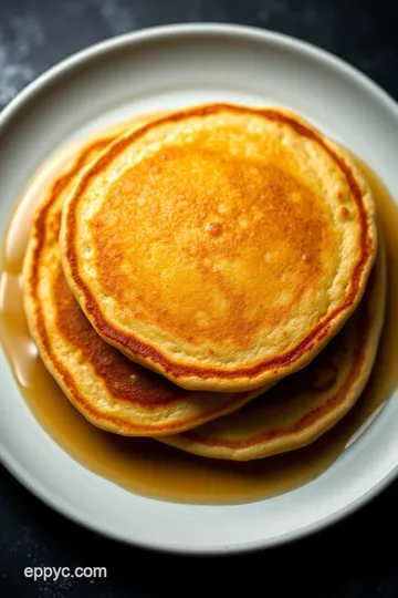 Gluten-Free Rice Flour Pancakes presentation