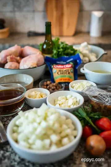 Hard Cider Braised Chicken with Root Vegetables ingredients