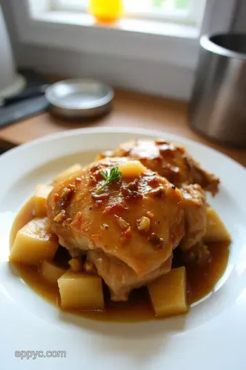 Hard Cider Braised Chicken with Root Vegetables steps