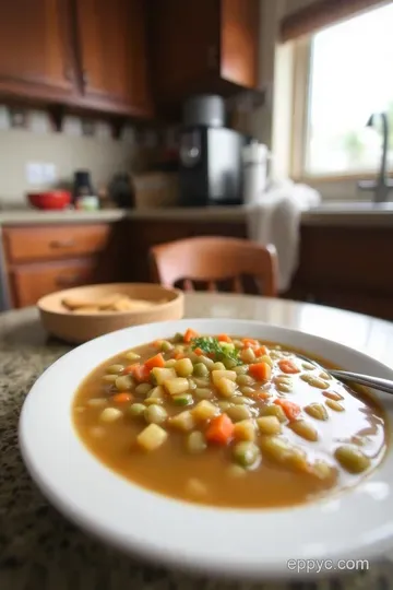 Hearty Split Pea Soup in the Crock Pot steps