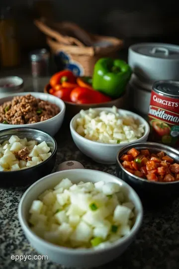 Hearty Stuffed Pepper Soup: A Warm Embrace in a Bowl ingredients