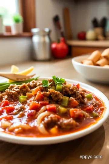Hearty Stuffed Pepper Soup: A Warm Embrace in a Bowl steps