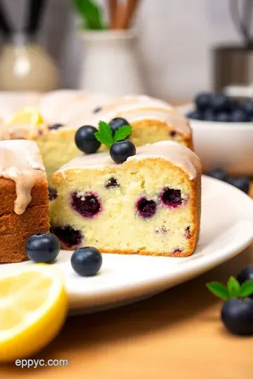 Heavenly Blueberry Lemon Cake steps