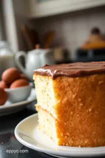 Heavenly Vanilla Cake with Decadent Chocolate Frosting steps