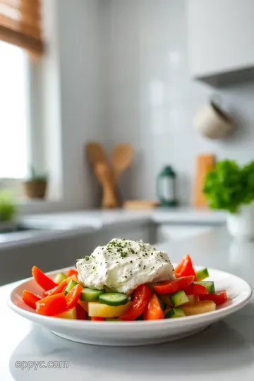 Herbed Vegetable Cream Cheese Delight steps
