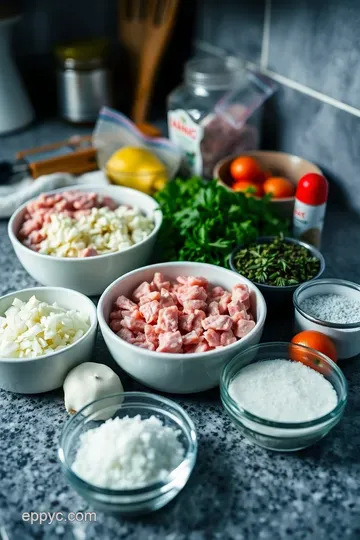 Homemade Breakfast Sausage Patties ingredients
