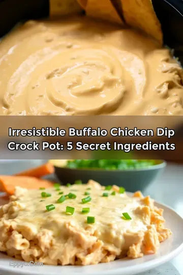 Irresistible Buffalo Chicken Dip Crock Pot: 5 Secret Ingredients