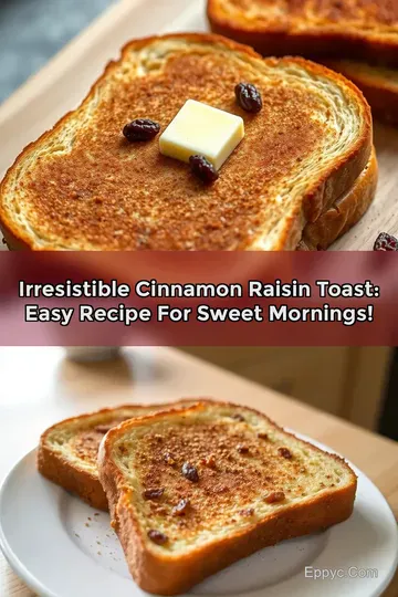 Irresistible Cinnamon Raisin Toast: Easy Recipe for Sweet Mornings!