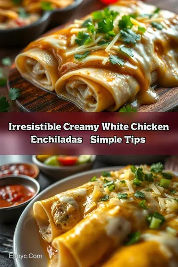 Irresistible Creamy White Chicken Enchiladas: 5 Simple Tips!