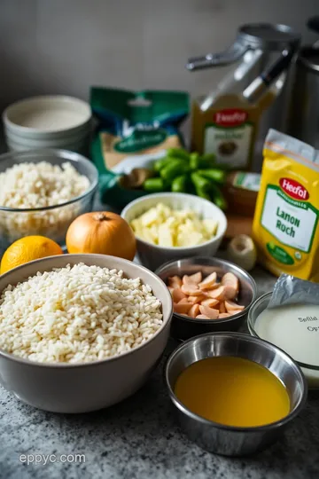 Luscious Lemon Herb Risotto ingredients