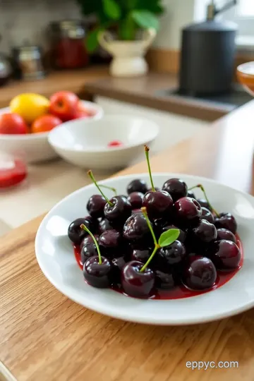 Indulgent Amarena Cherries in Sweet Syrup steps