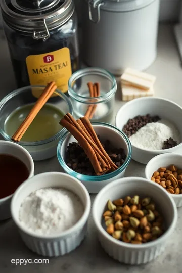 Masala Chai Tea Latte: Spiced Comfort in a Cup ingredients
