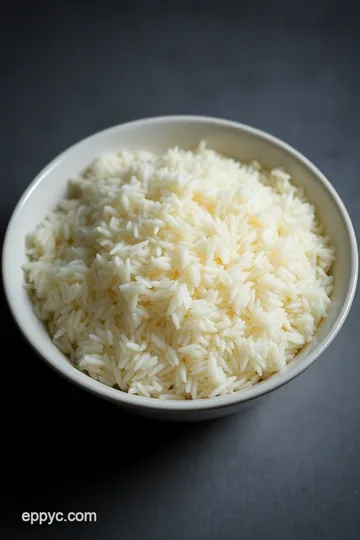 Perfectly Fluffy Basmati Rice Recipe presentation