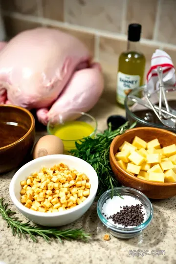 Perfectly Juicy Roast Chicken in a Roaster Oven ingredients