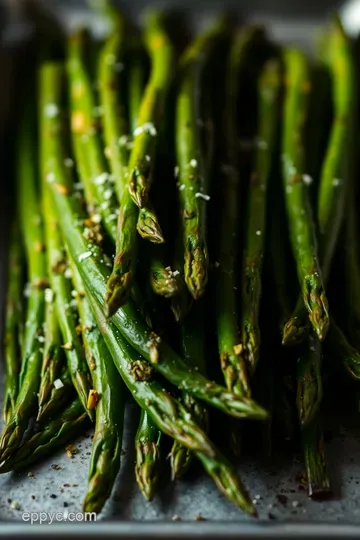 Perfectly Roasted Asparagus: Simple Crispy and Delicious presentation