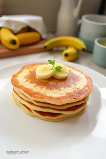 Rice Flour Pancakes with Nutty Banana Maple Syrup steps