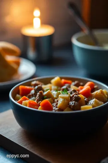 Roast Revival: Savory Leftover Roast Pot Pie presentation