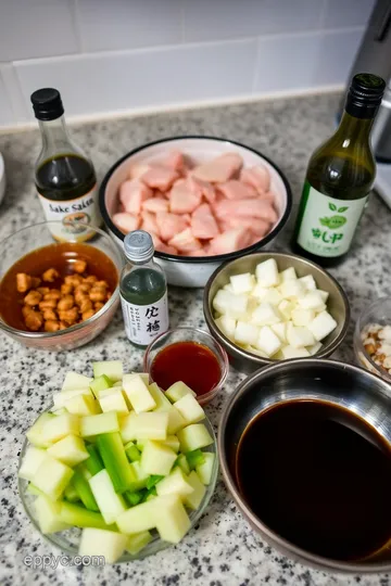 Sake-Infused Chicken Stir-Fry with a Delicious Sake Replacement ingredients