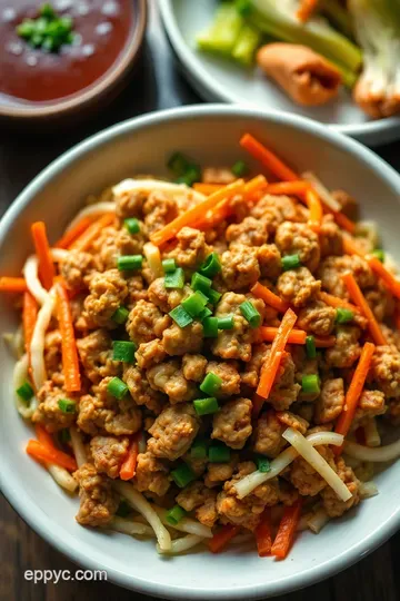 Savory Egg Roll in a Bowl: A Deconstructed Delight presentation
