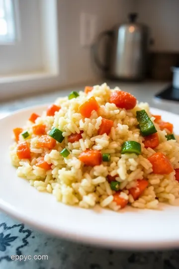 Savory Pearl Rice Pilaf with Herbs and Vegetables steps