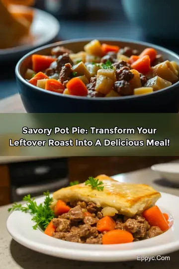 Savory Pot Pie: Transform Your Leftover Roast Into A Delicious Meal!