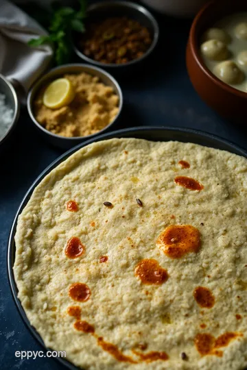 Savory Rice Flour Pancakes (Dosa) Recipe presentation