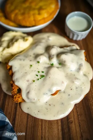 Southern Comfort Chicken Fried Steak presentation