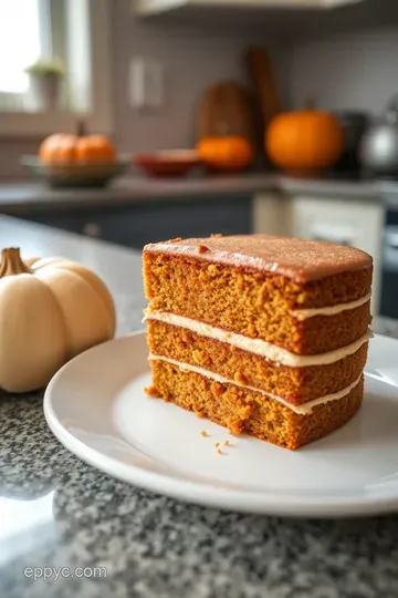 Spiced Pumpkin Layer Cake with Cream Cheese Frosting steps