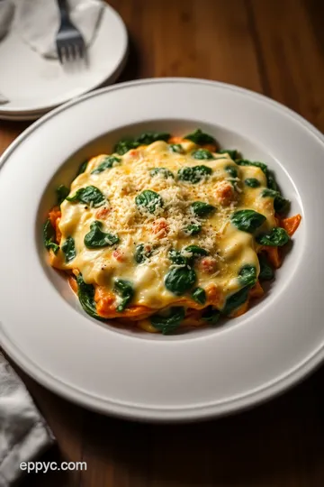 Spinach and Ricotta Lasagna: A Layered Delight presentation