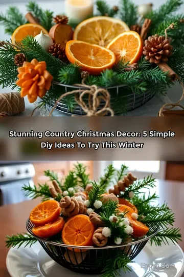 Stunning Country Christmas Decor: 5 Simple DIY Ideas to Try This Winter