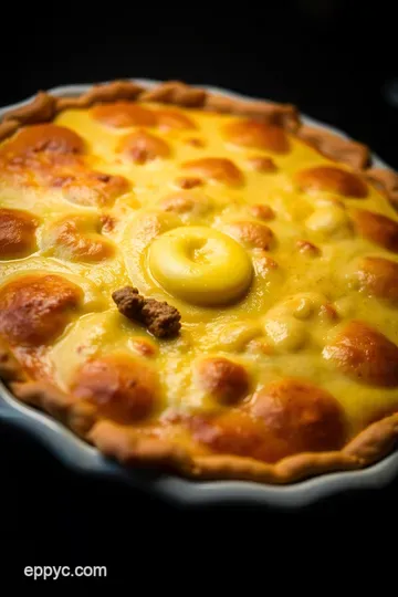 The Ultimate Cheeseburger Pie: Homestyle Comfort Food presentation