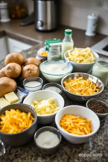 Twice-Baked Potatoes: The Ultimate Comfort Food Makeover ingredients