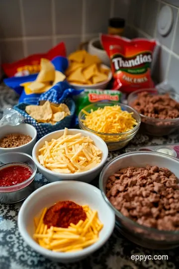 Ultimate Sheet Pan Nachos: A Flavorful Fiesta on a Tray ingredients