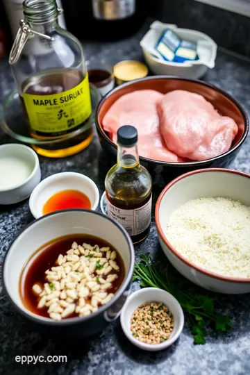 Umami Delight: Sake-Free Teriyaki Chicken ingredients