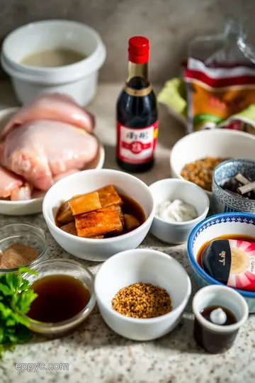 Umami-Infused Teriyaki Chicken with Sake Substitutions ingredients