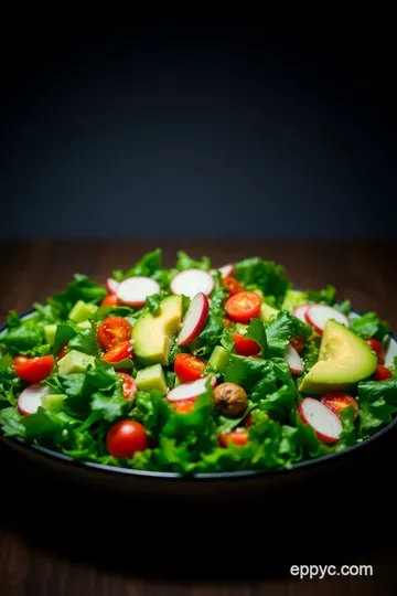 Vibrant Green Goddess Salad: A Fresh Twist on a Classic presentation