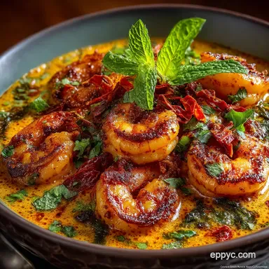 Creamy 20Minute Indian Shrimp Curry Recipe with Coconut Milk