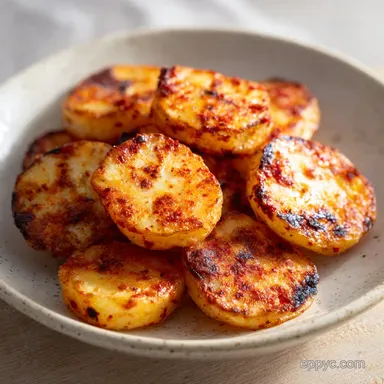 Air Fryer Sliced Potatoes in 20 Minutes Recipe Card