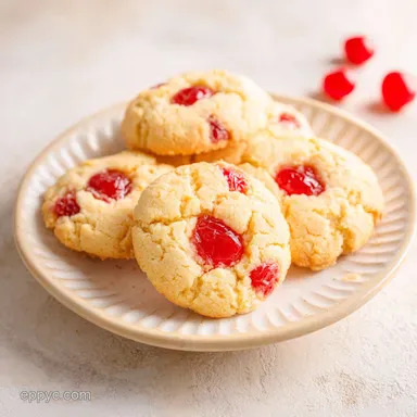 Almond Cherry Cookies in 32 Minutes Recipe Card